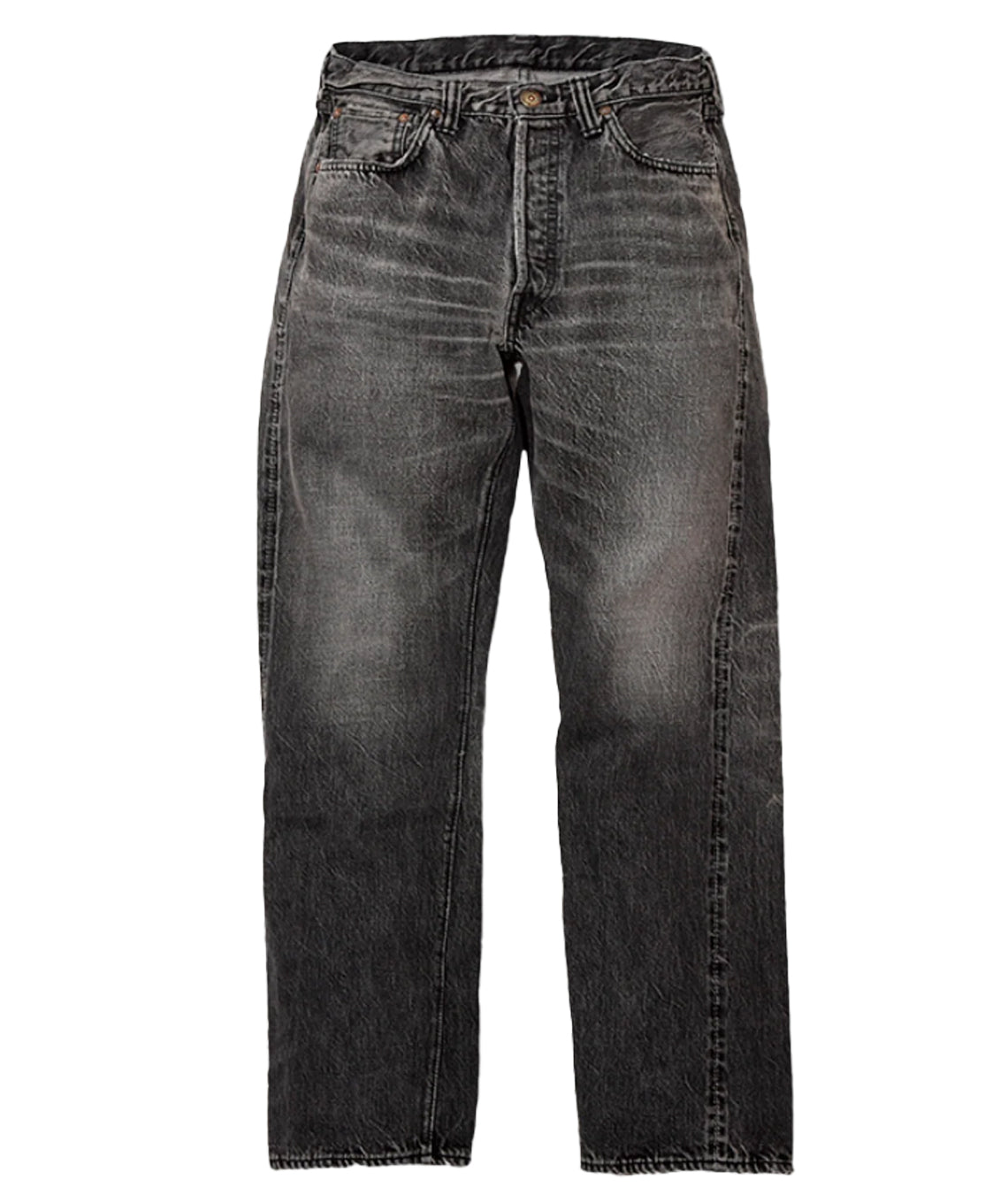 Straight Black Denim Dartford 1101