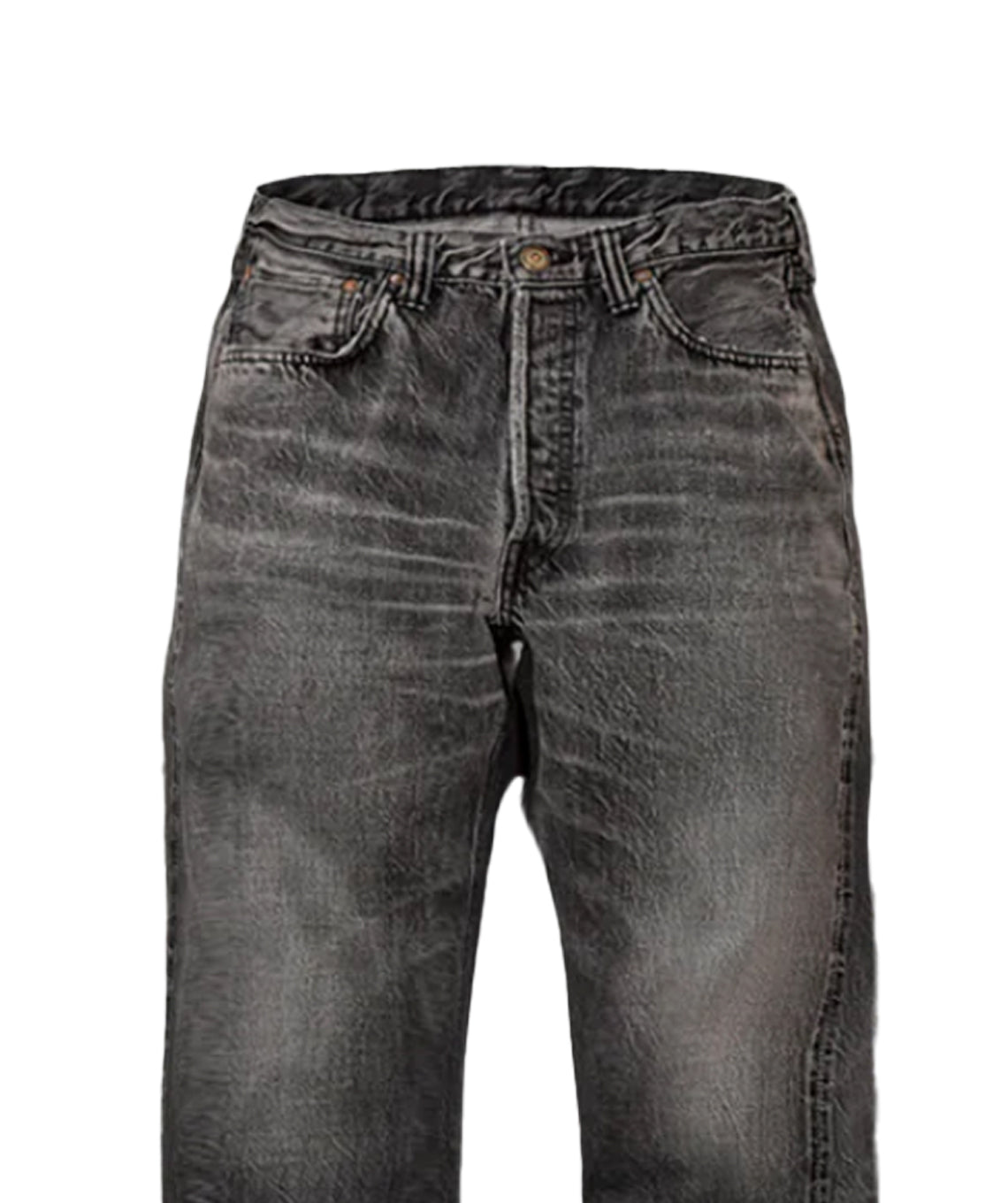 Slim Straight Black Denim Dartford 1108