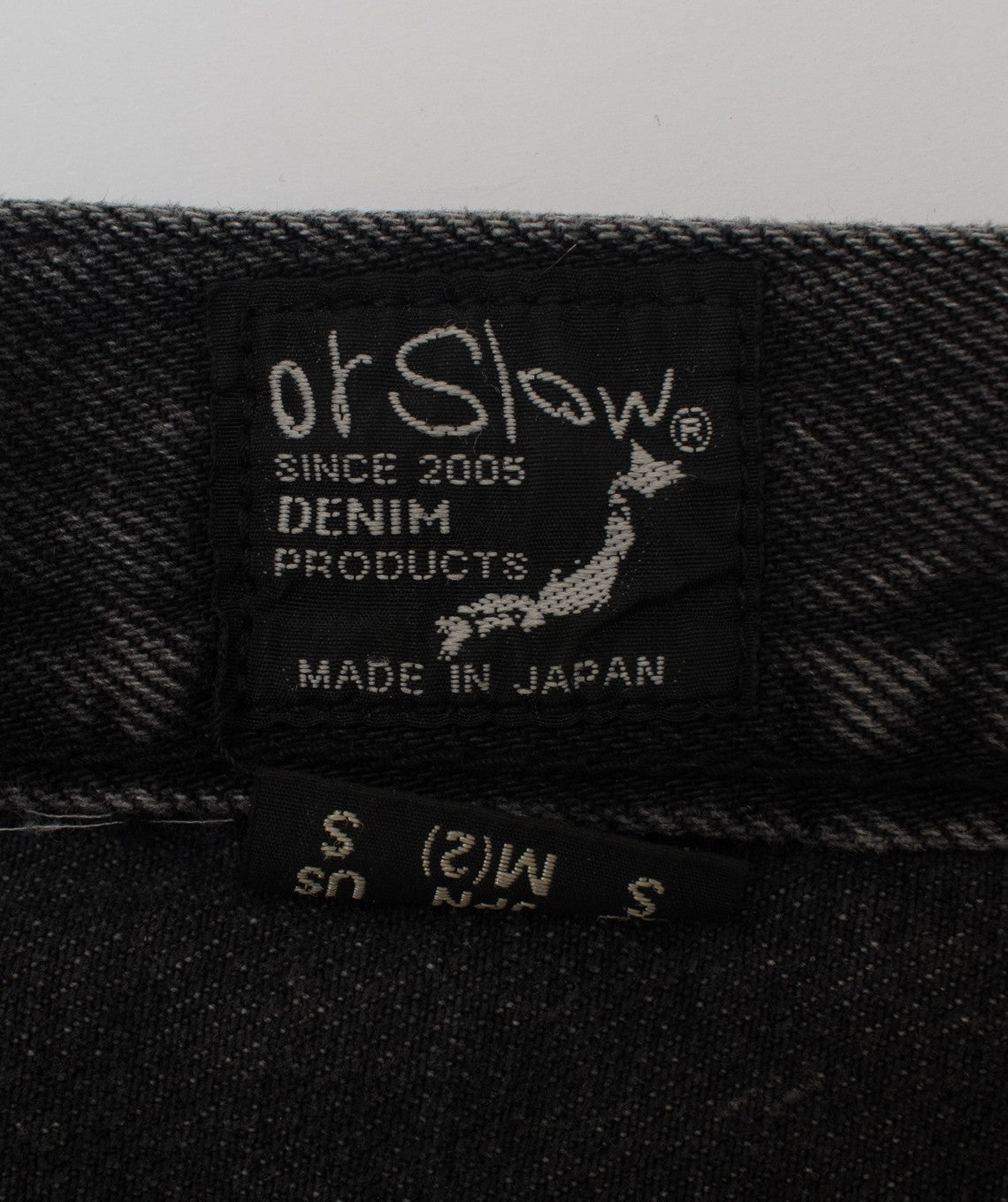 Denim 107 Used Black orSlow