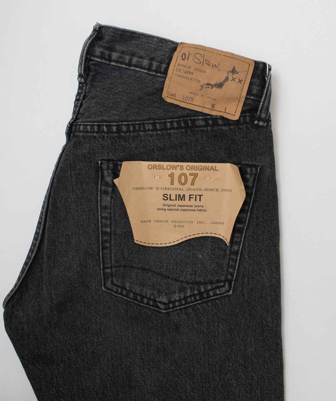 Denim 107 Used Black orSlow