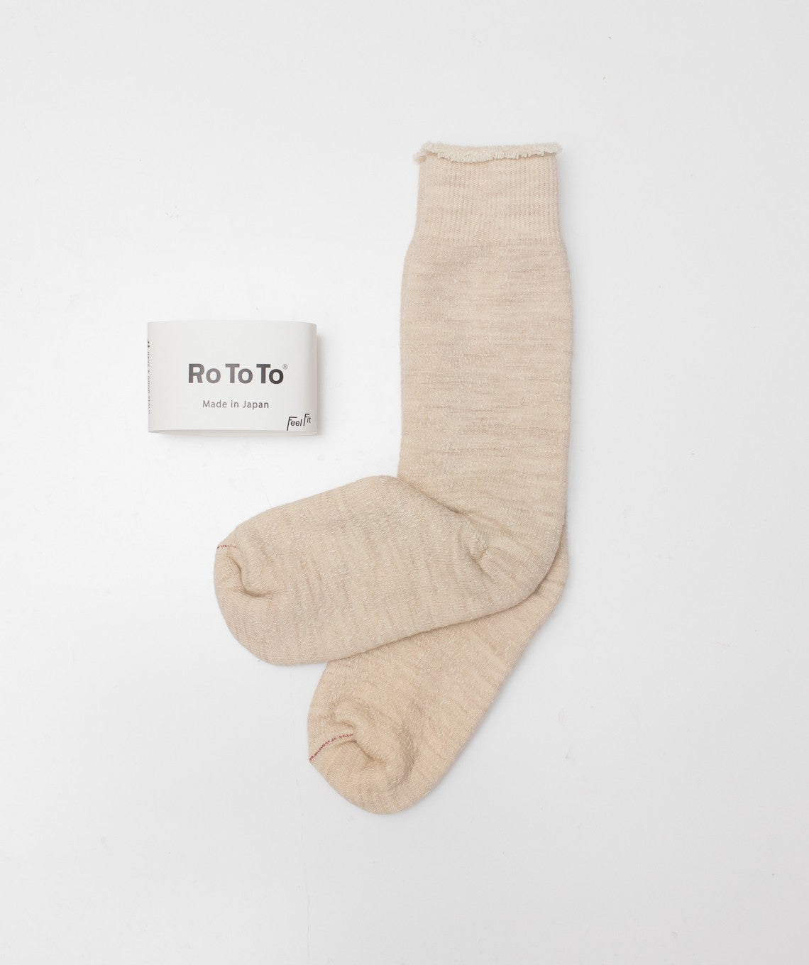 Rototo socks oatmeal