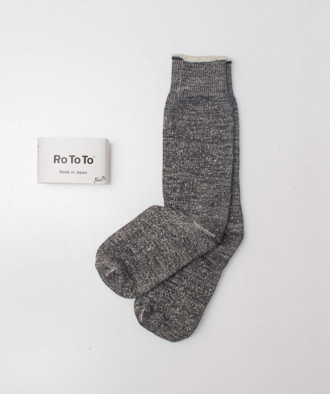 Rototo socks charcoal