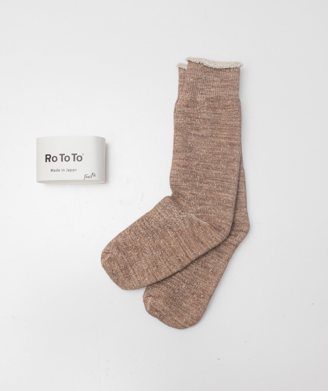 Rototo socks camel