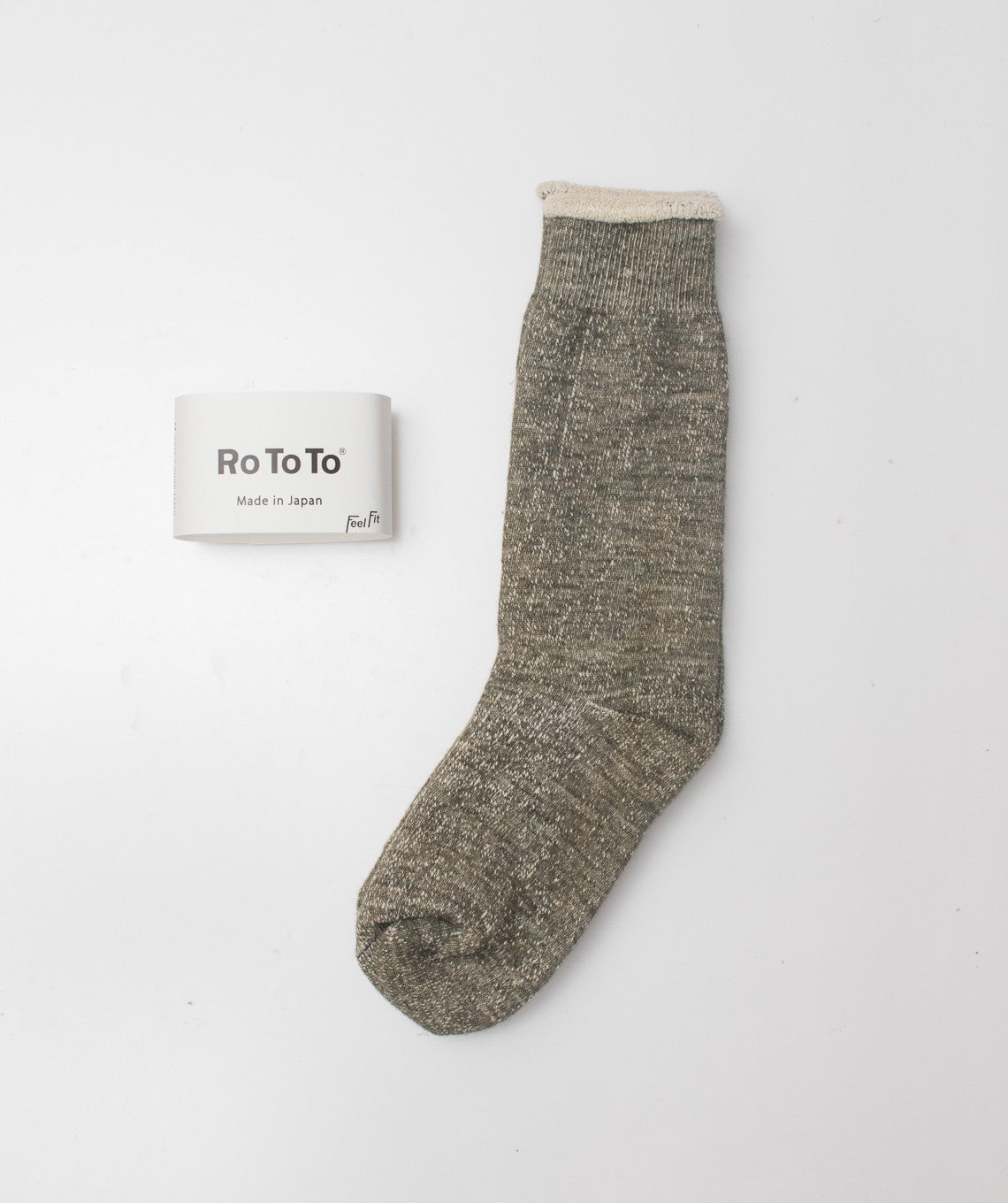 Rototo socks army green