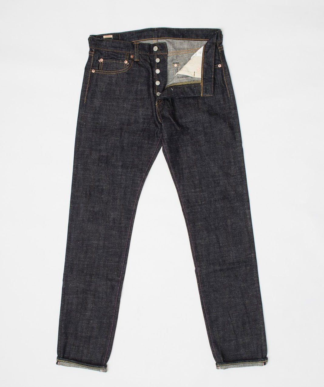 16 Oz Texture Denim tight tapered