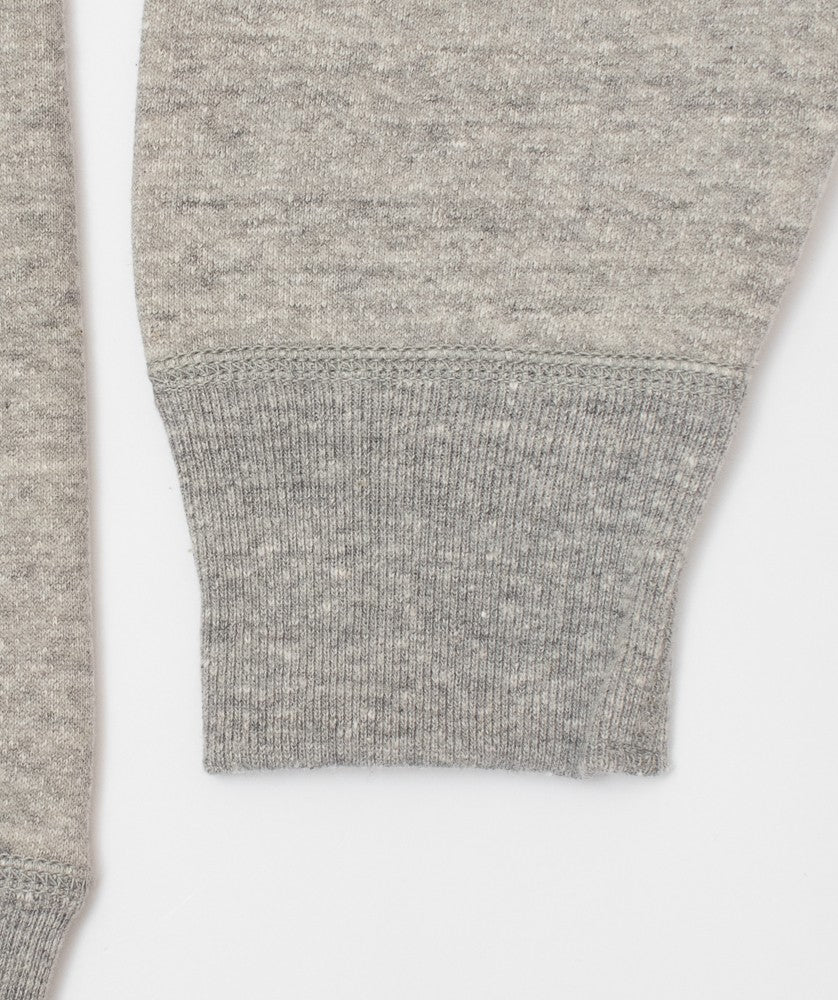 10 oz Loopwheel Sweat Grey The Real McCoy's