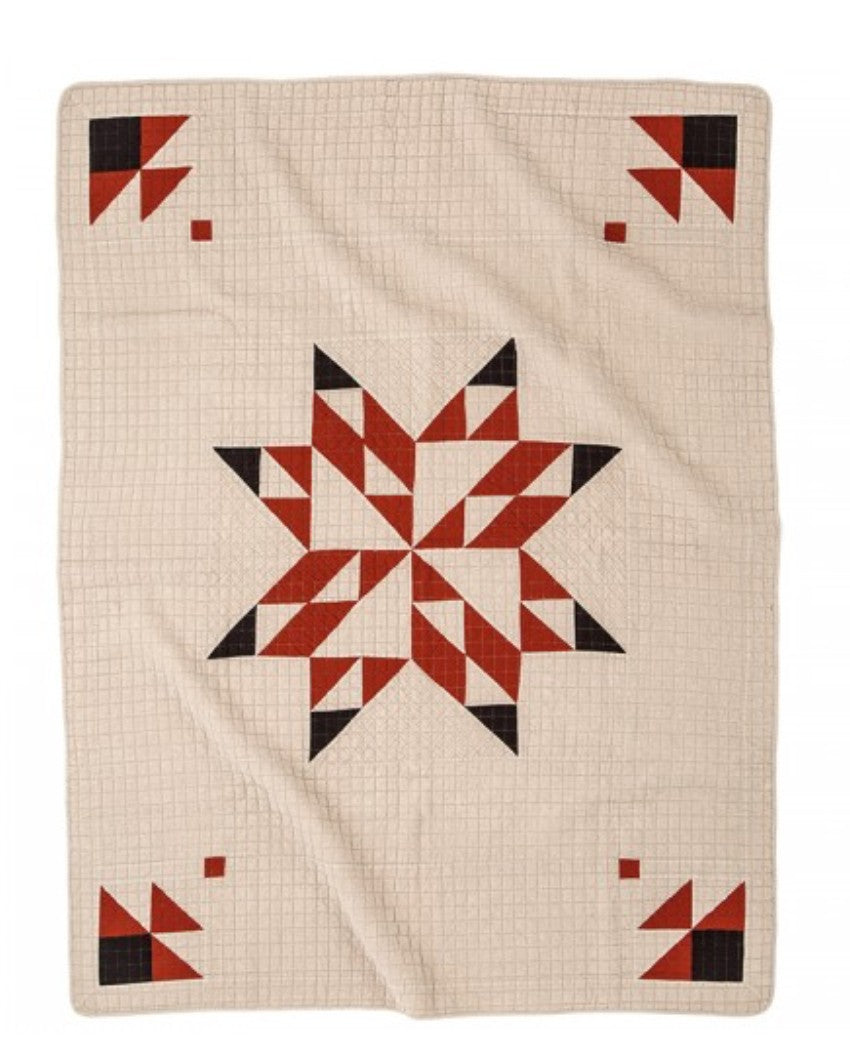 Quilt Blanket Beige