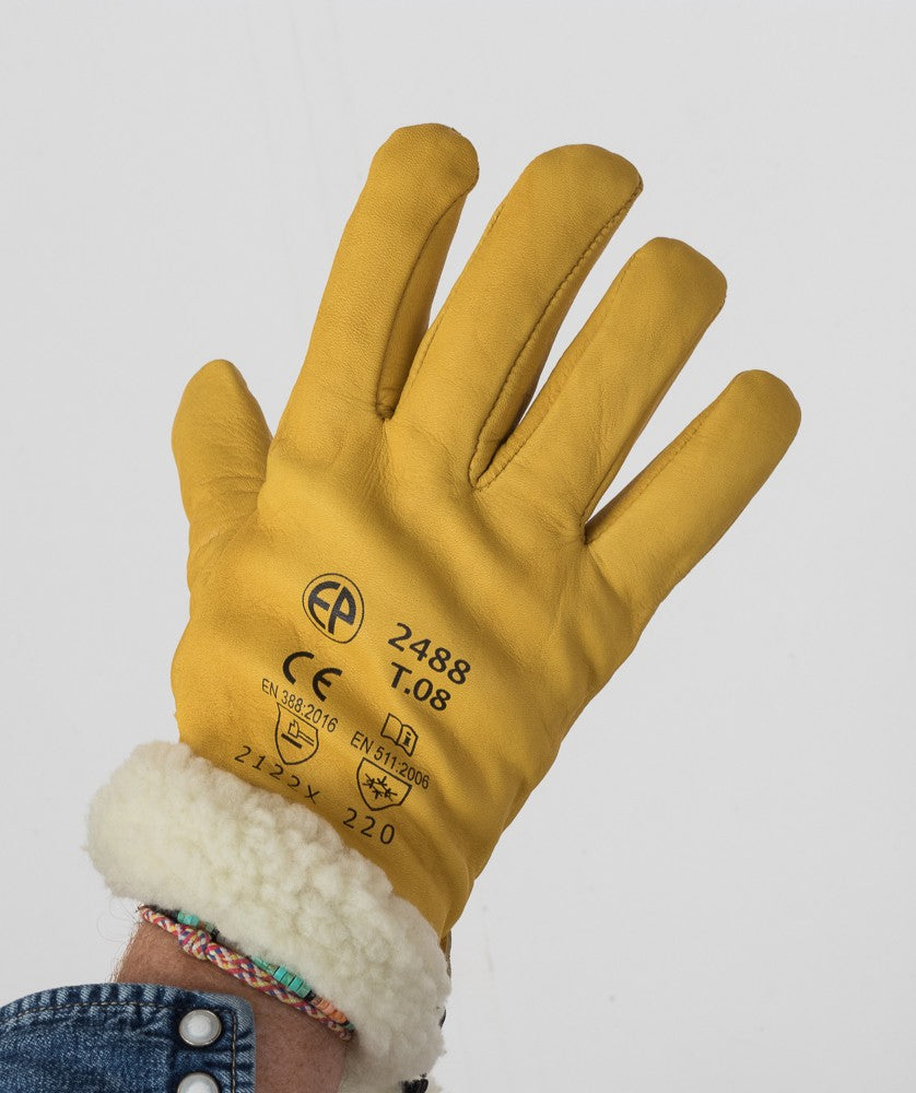 Yellow Work Gloves