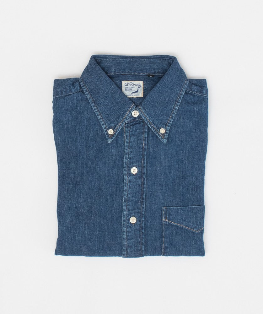 Button down denim Shirt orSlow