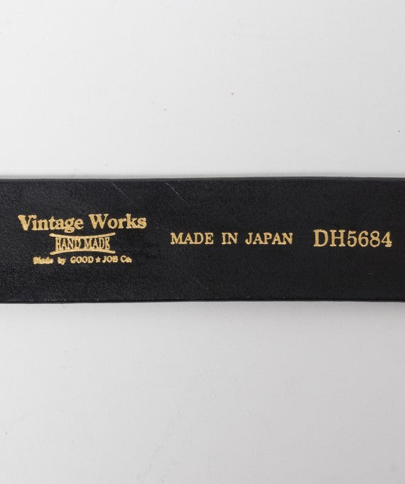 Handmade leather belt FLAN 5684