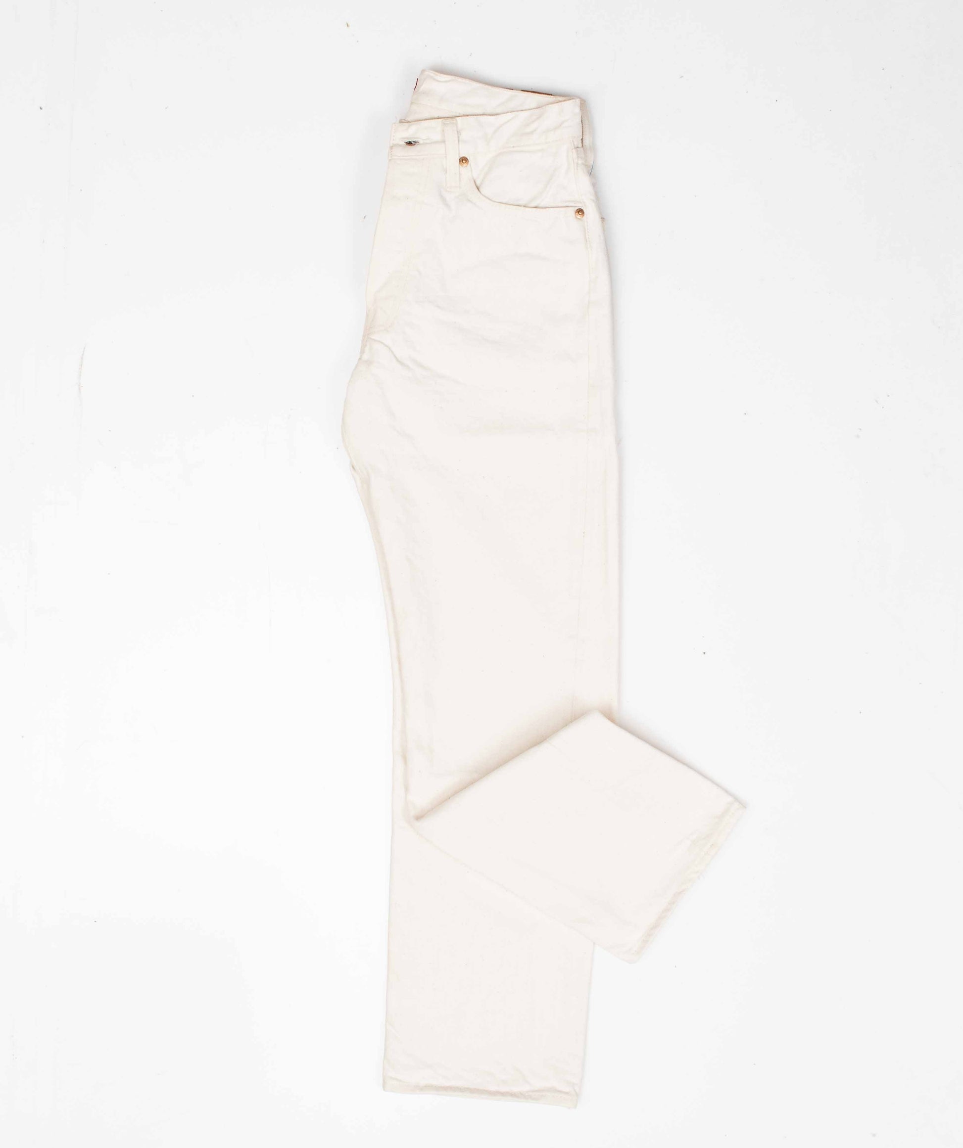 710 White denim pants RESOLUTE