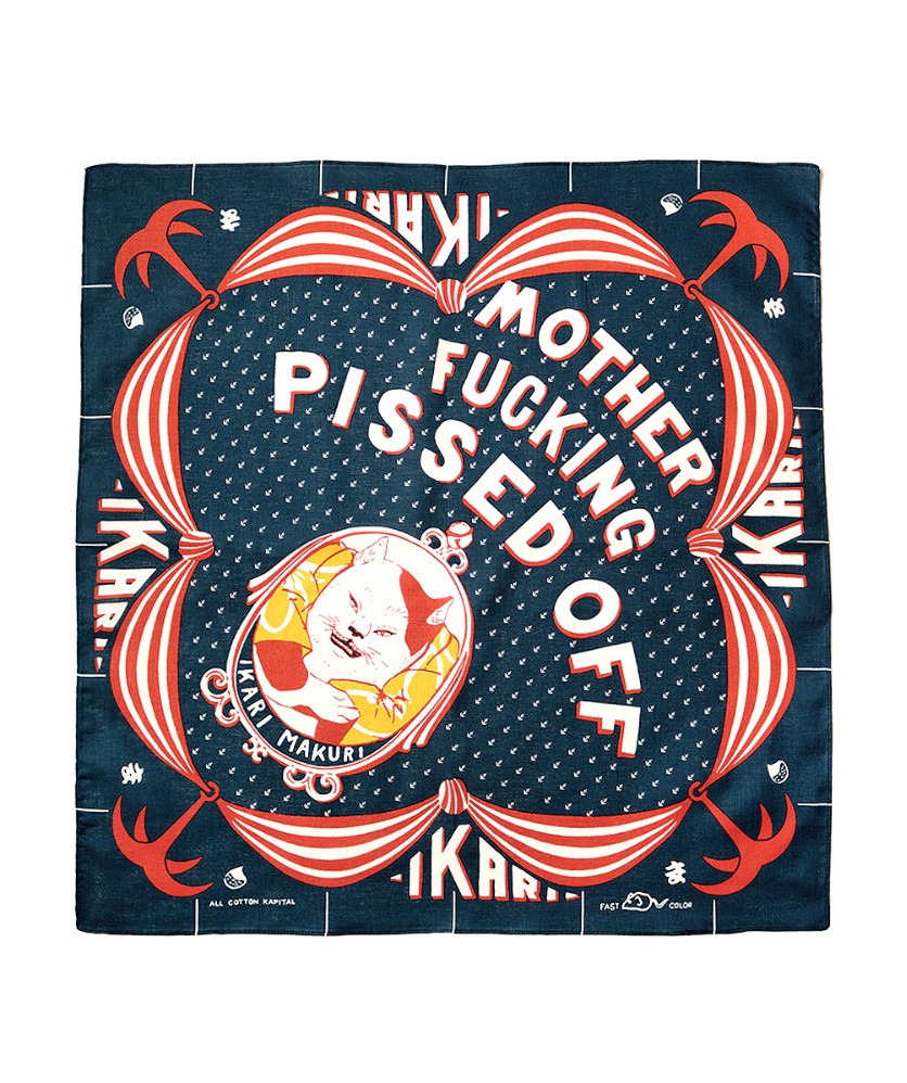 Bandana Ikarimakuri Navy