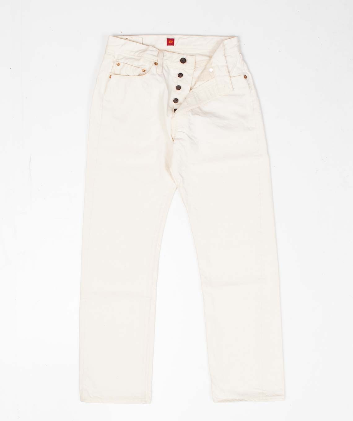 710 White denim pants RESOLUTE