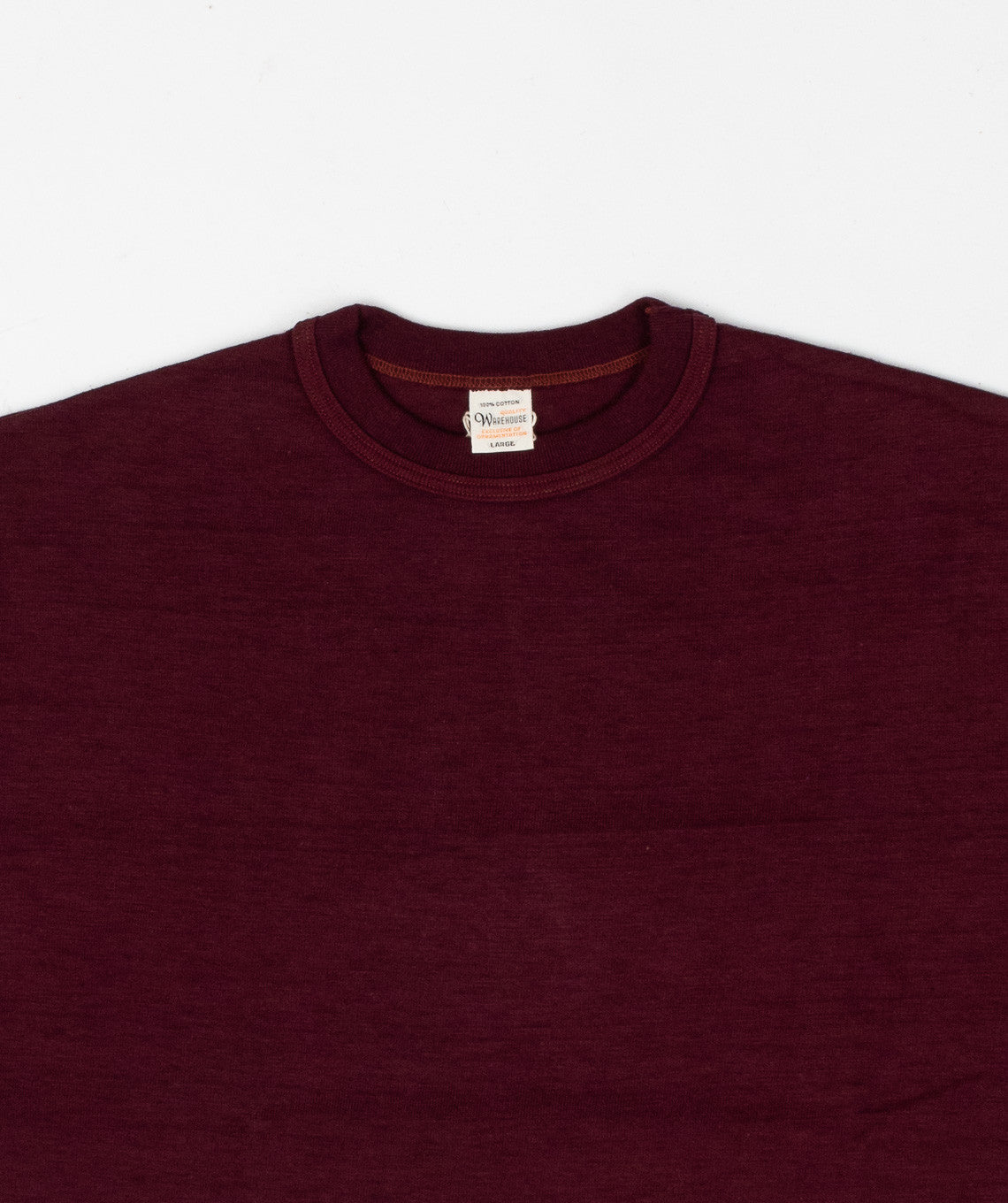 Slub Tee lot 4601 bordeaux