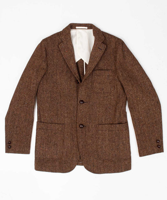 Veste Harris Tweed Brown