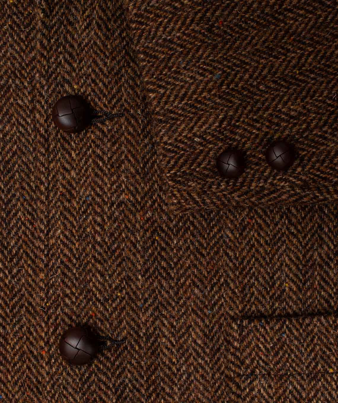 Veste Harris Tweed Brown