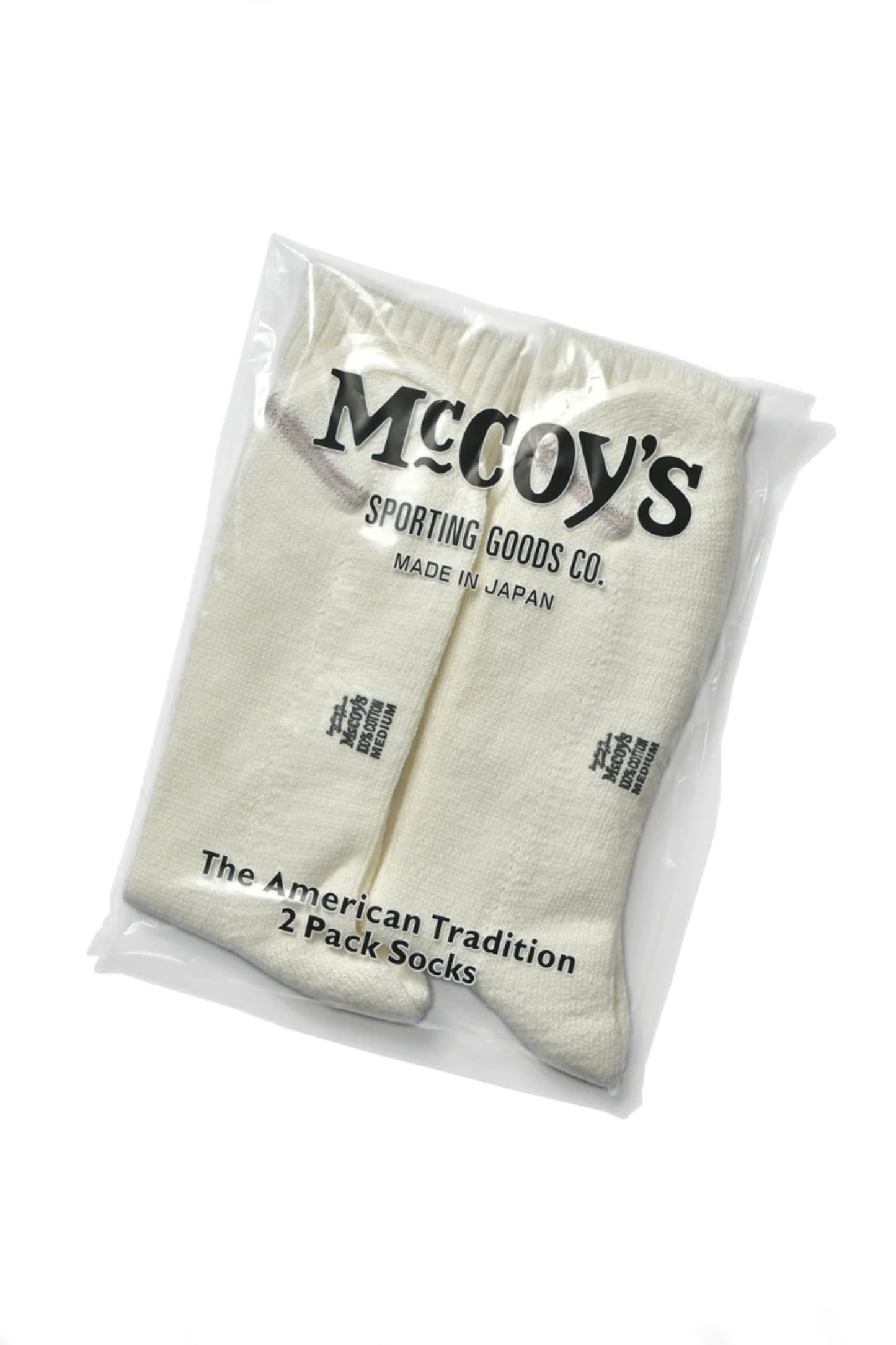 Mc Coy's Pack 2 Socks White