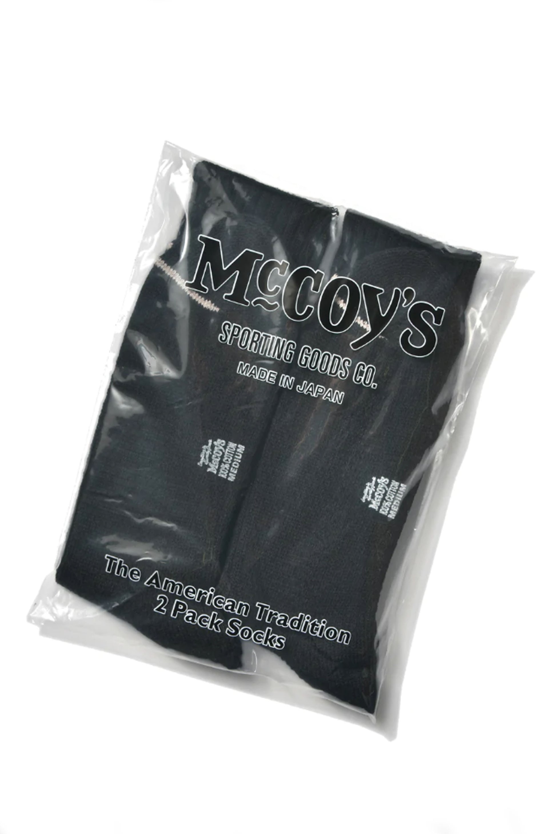 Mc Coy's Pack 2 Socks Black