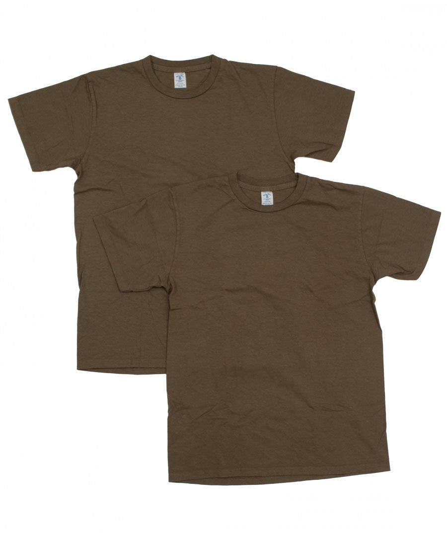 2 pac s/s Tee Khaki/Khaki