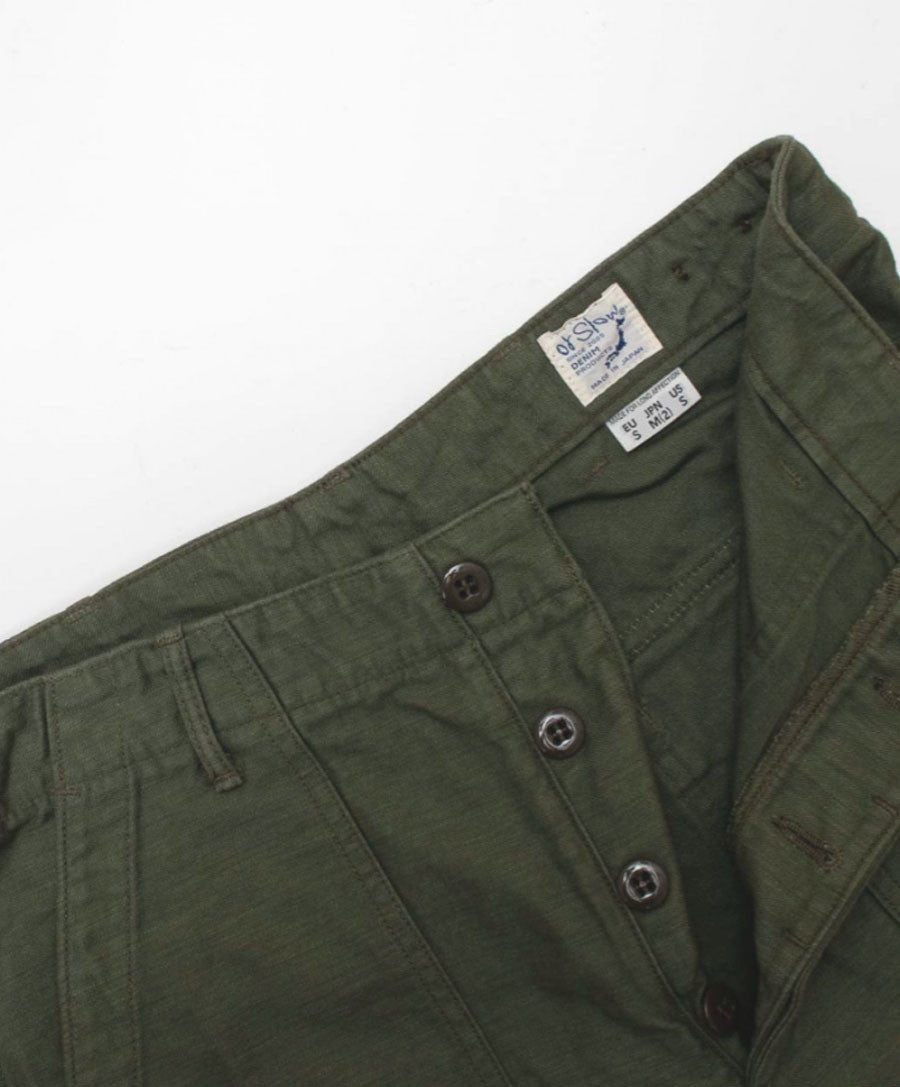 Fatigue pants OG107 Regular USED Green 