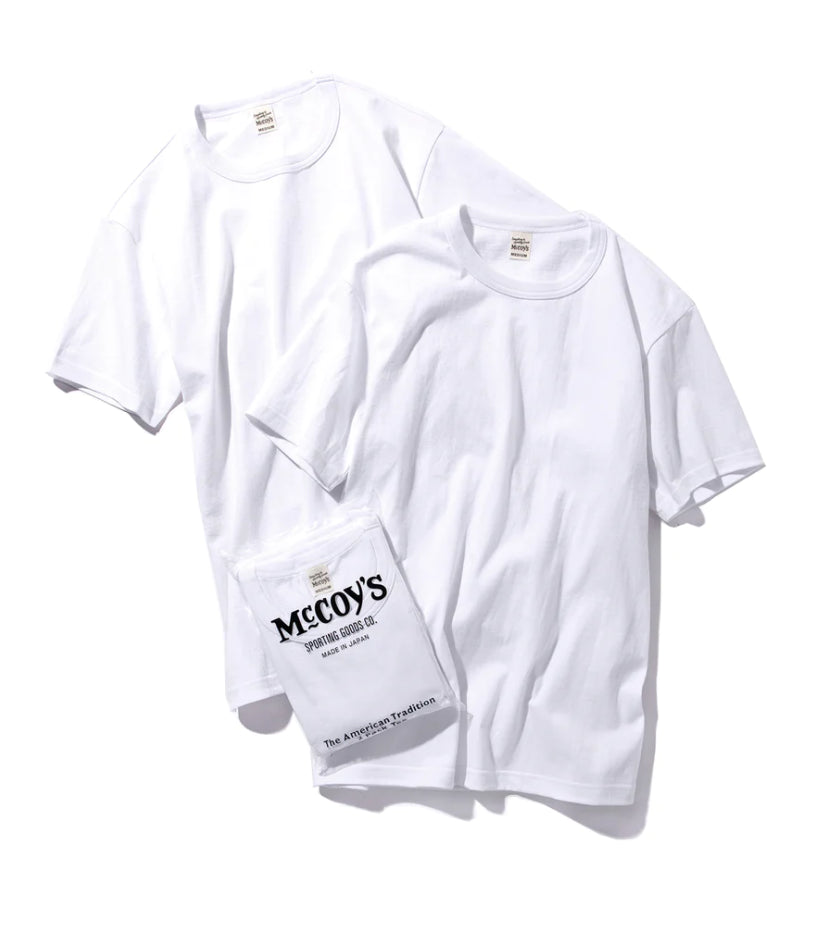 Pack tee 2pcs white