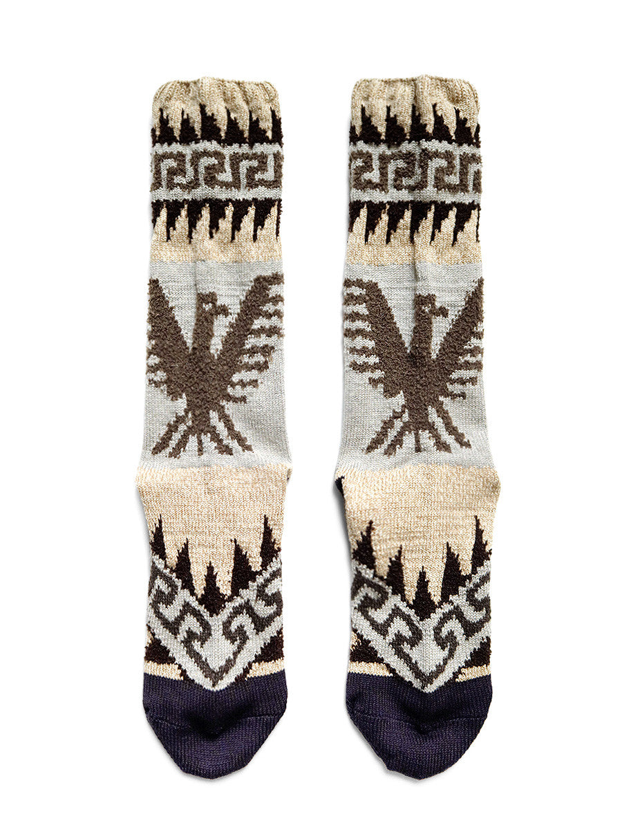 Cowichan Socks Beige