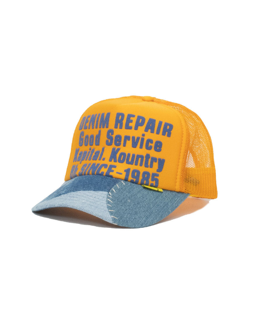 Denim Repair Trucker Caps