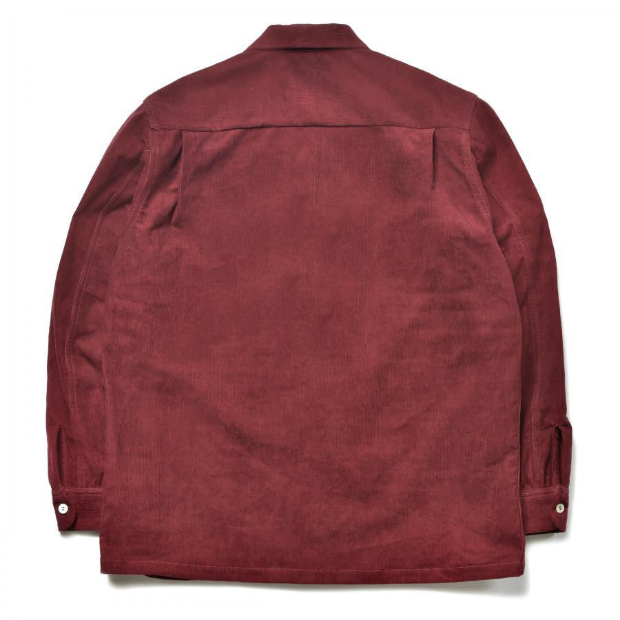 Corduroy Shirt Burgundy