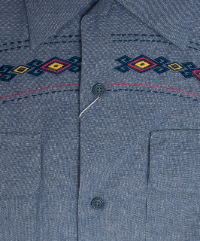 Embroidery Shirt Mexican Stitch