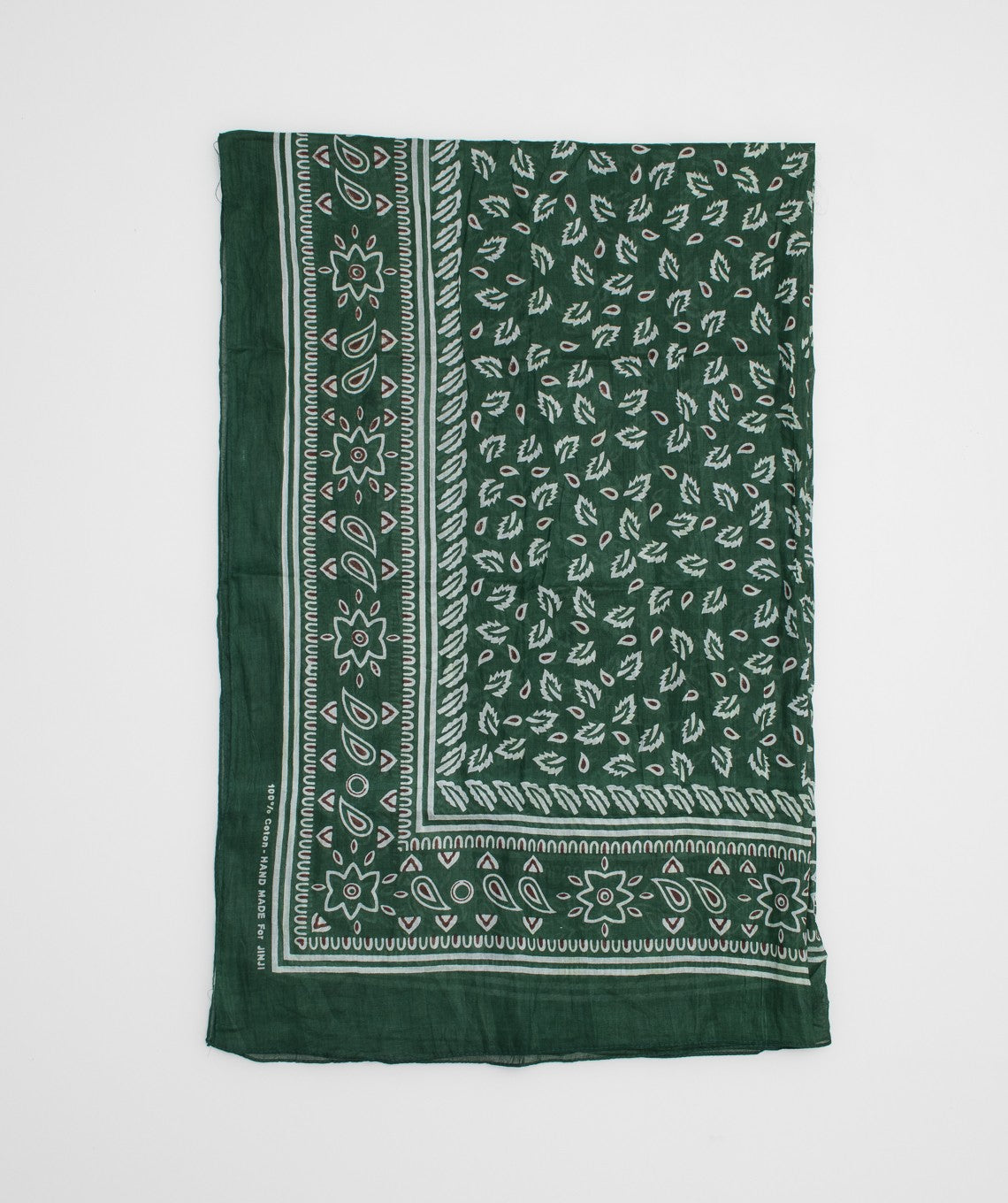 Indian scarf green