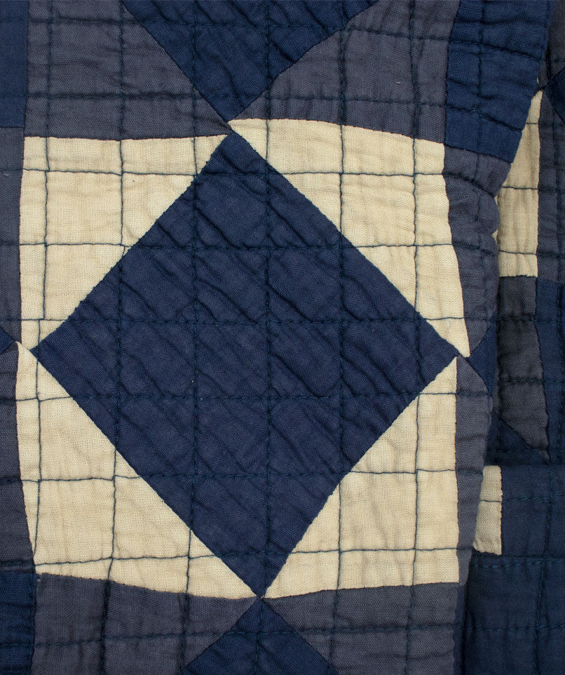 Quilt Coat Navy