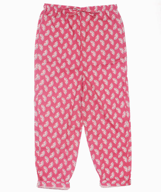 Pants Pink Print
