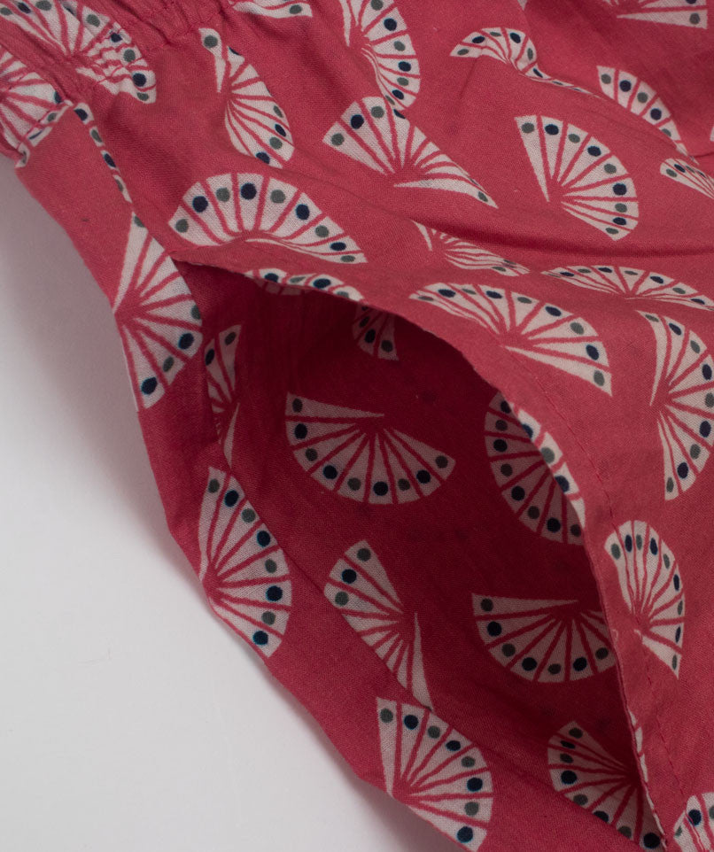 Pants Pink Print