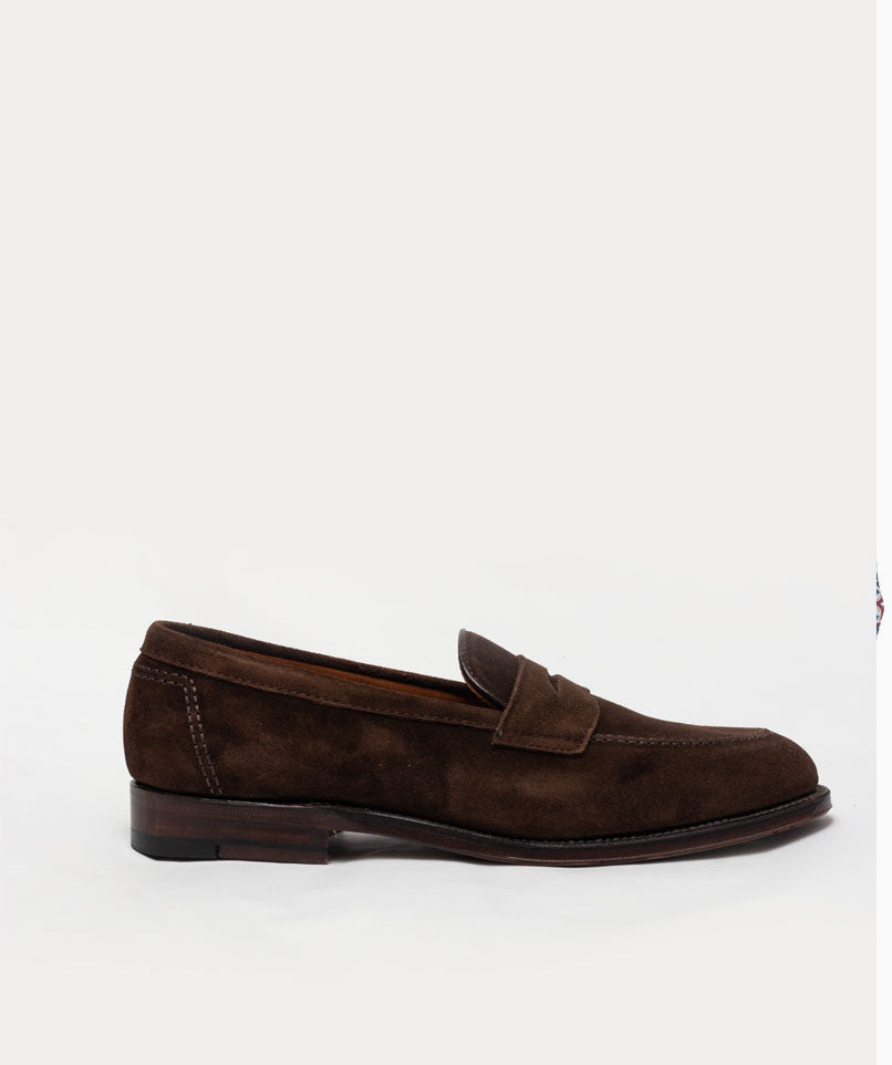 Alden Loafer Suede Brown 9697