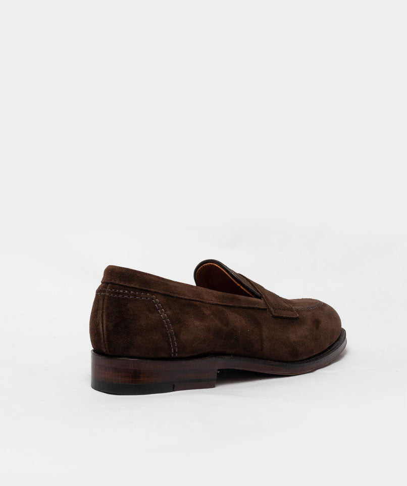 Alden Loafer Suede Brown 9697