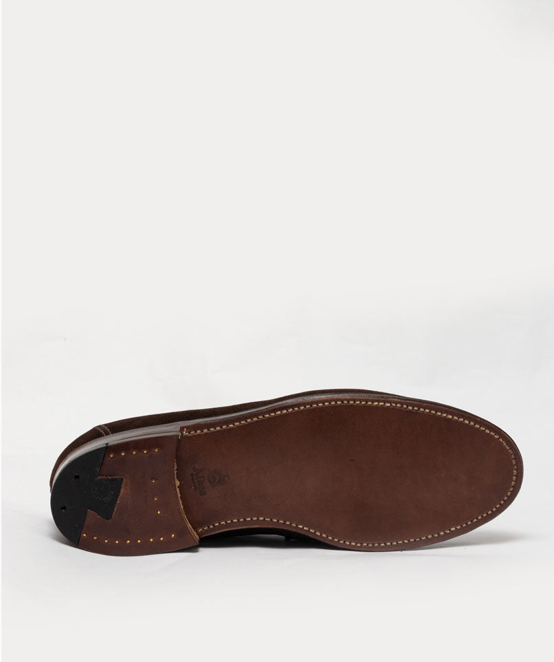 Alden Loafer Suede Brown 9697