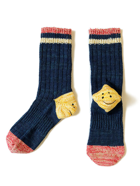 60 Yarns HAPPY Socks Navy