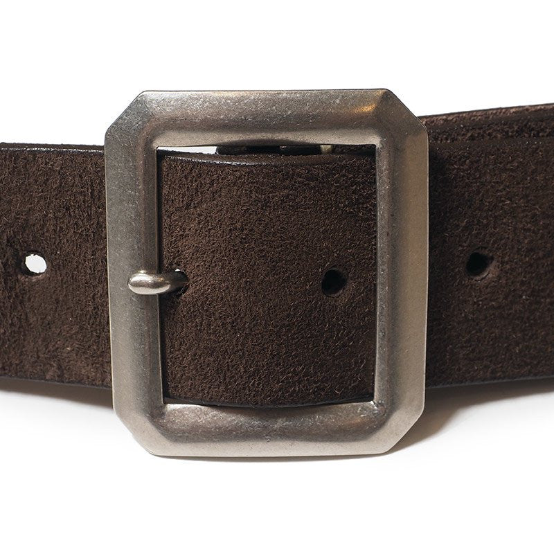 Suede Garrison Belt Brown