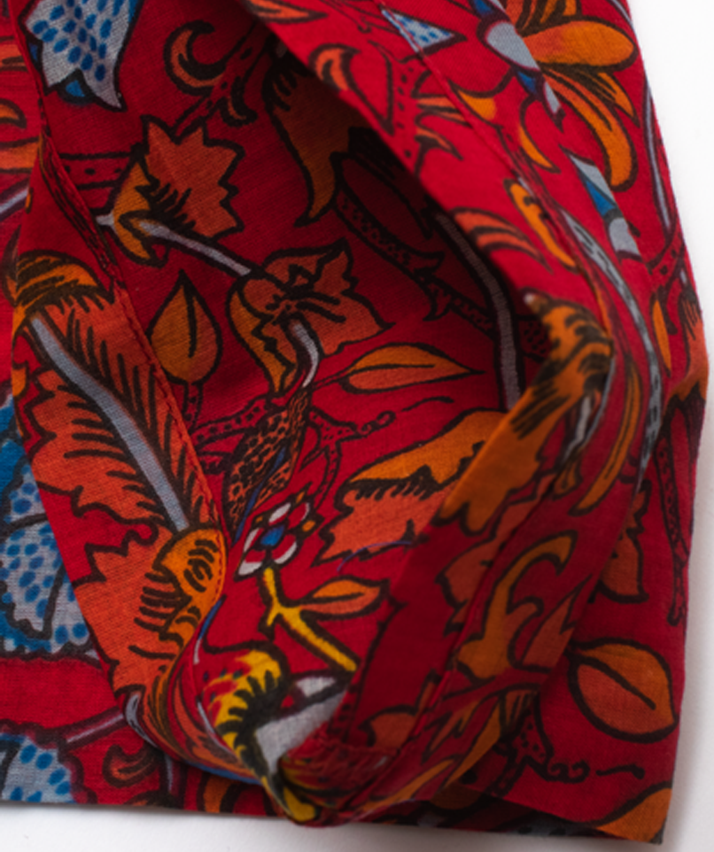 Flower Power Red Pants