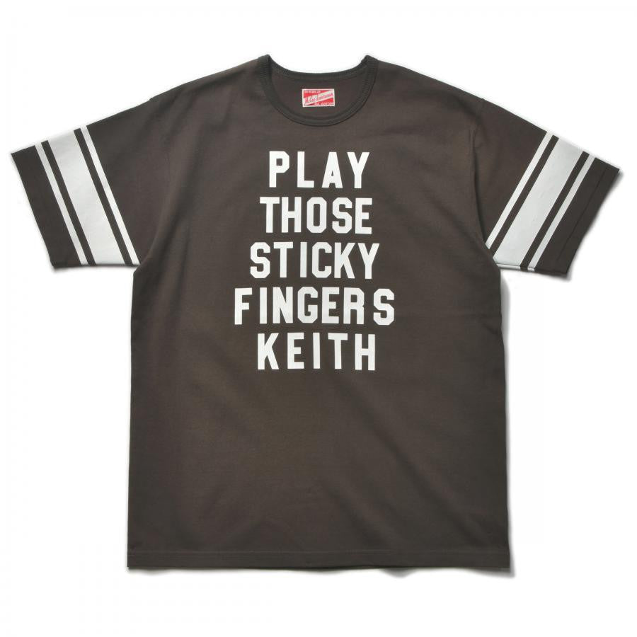 Football Tee Sticky Fingers Black