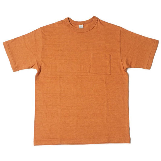 Slub Pocket Tee lot 4601 Dark Orange