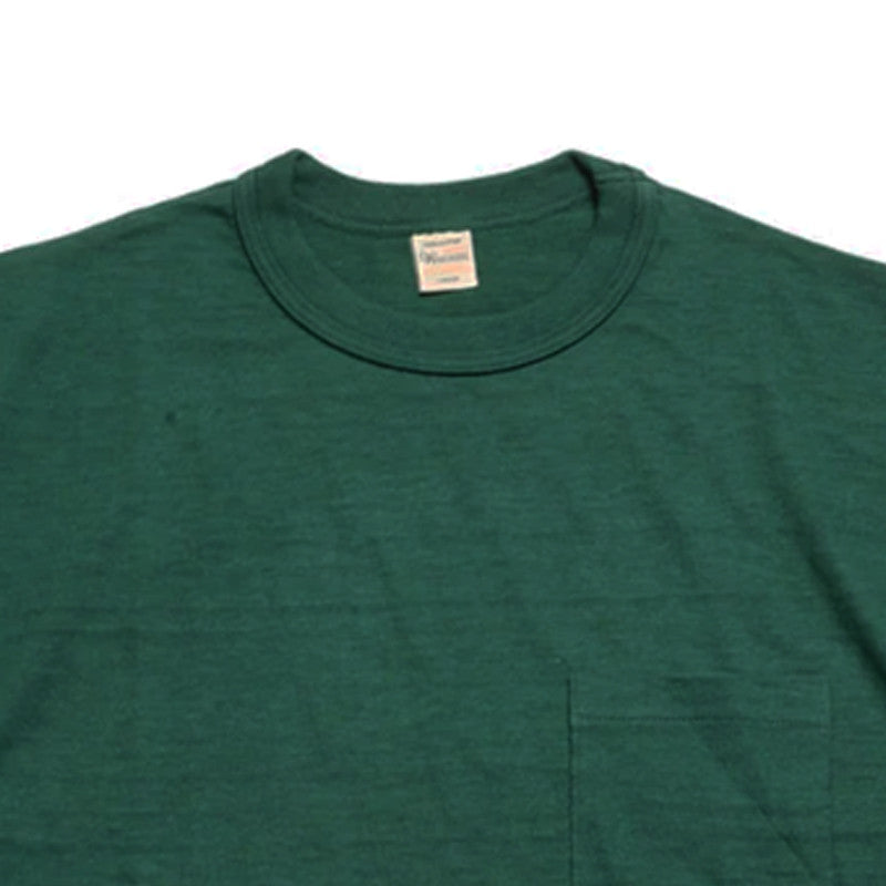 Slub Pocket Tee lot 4601 Dark Green