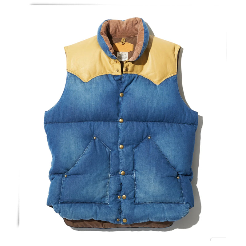 Christy Vest Used Denim