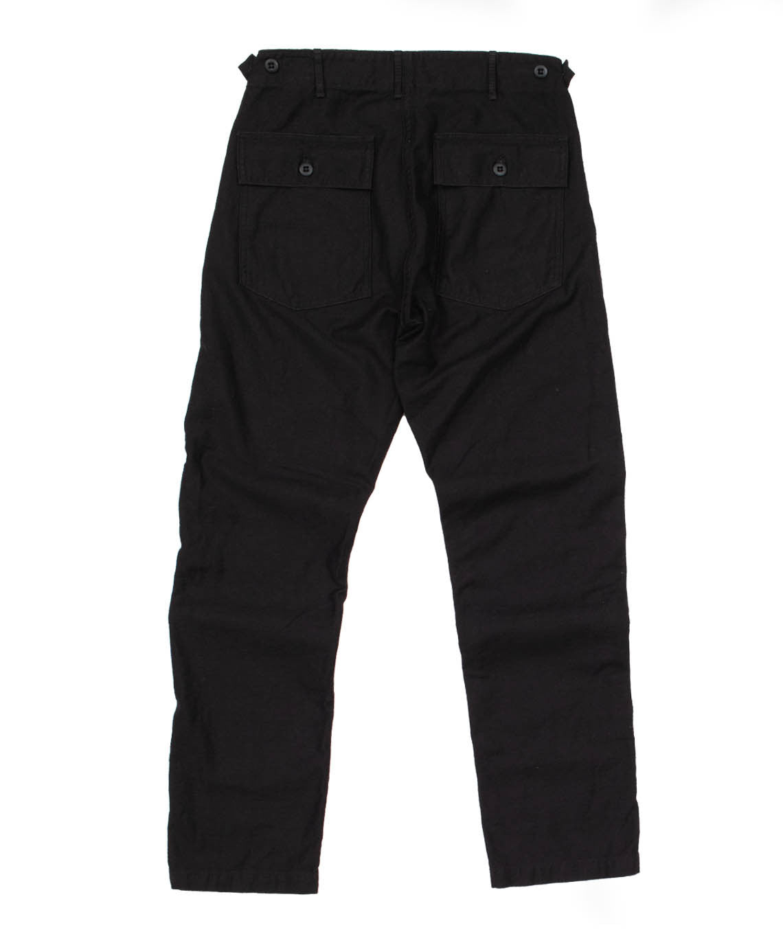 Fatigue Pants Black Slim Fit 