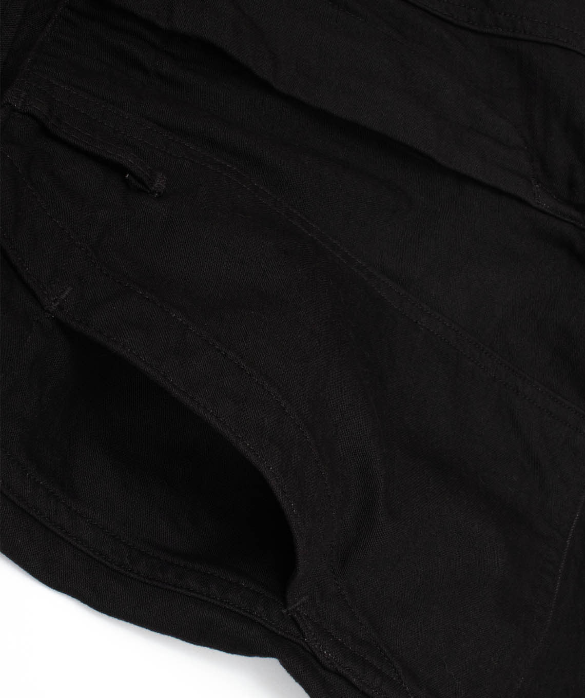 Fatigue Pants Black Slim Fit 