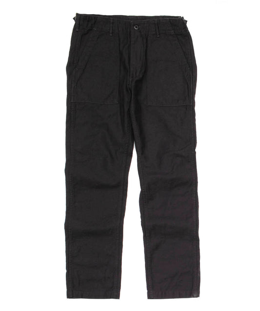 Fatigue Pants Black Slim Fit