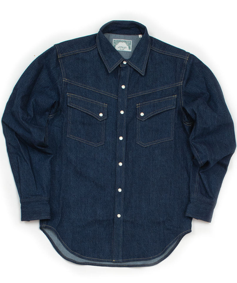 Western shirt Indigo