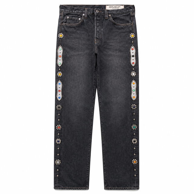 14oz BLK Denim 5P MONKEY CISCO