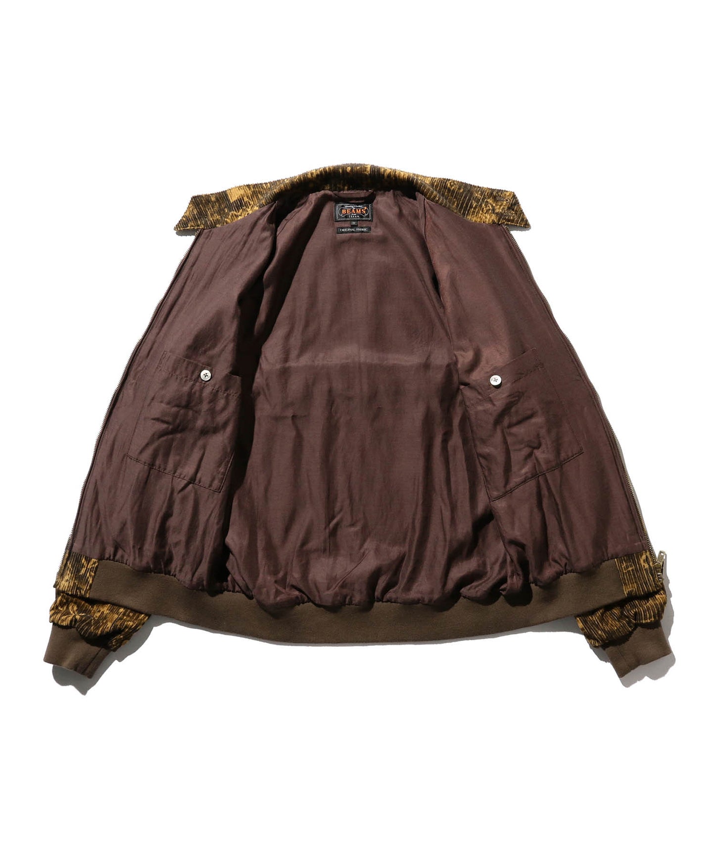 Corduroy print jacket