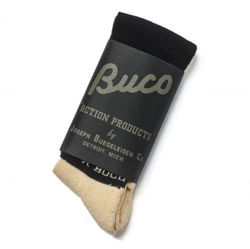 Buco Striped Socks Beige